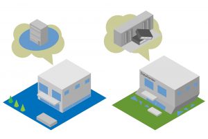 災害発生時に事業継続に必要な重要紙文書を、遠隔地の外部保管倉庫へ安全に分散保管する方法